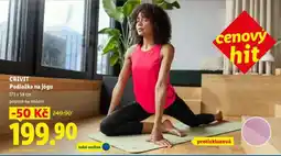 Lidl CRIVIT PODLOŽKA NA JÓGU nabídka