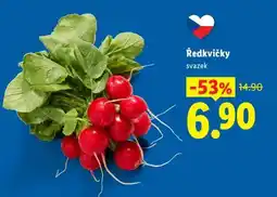 Lidl Ředkvičky svazek nabídka
