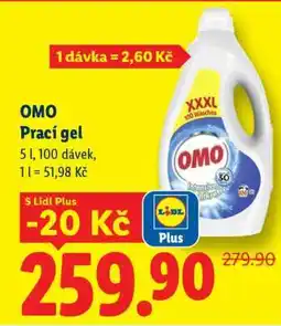 Lidl OMO PRACÍ GEL nabídka