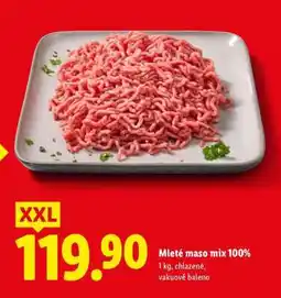 Lidl Mleté maso mix 100% nabídka