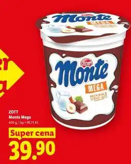 Lidl Zott Monte Mega nabídka