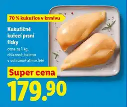 Lidl Kukuřičné kuřecí prsní řízky nabídka