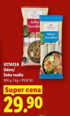 Lidl VITASIA Udon/Soba nudle nabídka