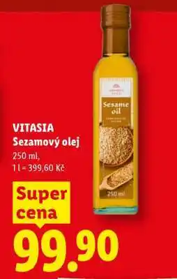 Lidl VITASIA Sezamový olej nabídka
