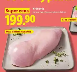 Lidl Krůtí prsa nabídka