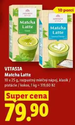 Lidl VITASIA Matcha Latte nabídka