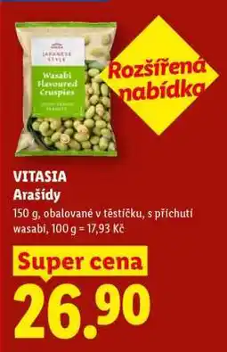 Lidl VITASIA Arašídy nabídka