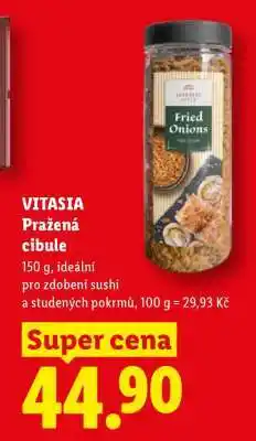 Lidl VITASIA Pražená cibule nabídka