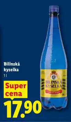 Lidl Bílinská kyselka nabídka