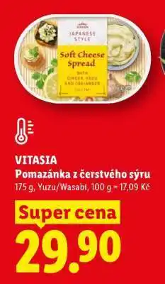 Lidl VITASIA Pomazánka z čerstvého sýru nabídka