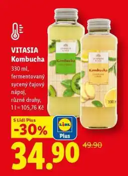 Lidl VITASIA Kombucha nabídka