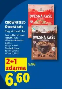 Lidl CROWNFIELD OVESNÁ KAŠE nabídka