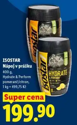 Lidl ISOSTAR Nápoj v prášku nabídka