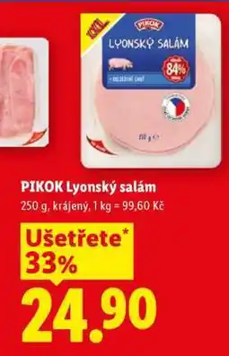 Lidl Pikok LYONSKÝ SALÁM nabídka