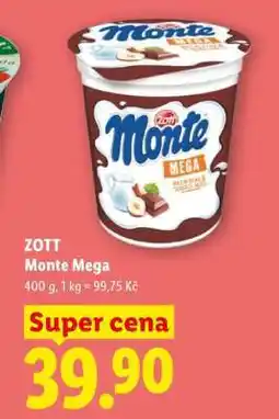 Lidl Zott Monte Mega nabídka