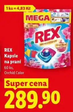 Lidl REX Kapsle na praní nabídka