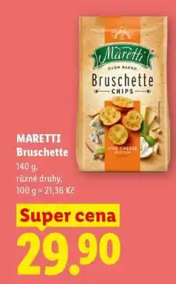 Lidl Maretti Bruschette nabídka