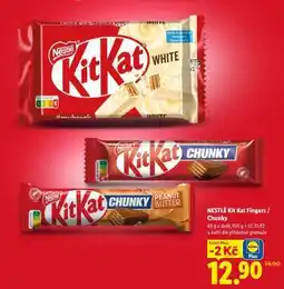 Lidl NESTLÉ Kit Kat Fingers / Chunky nabídka