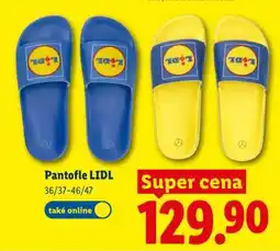 Lidl Pantofle LIDL nabídka