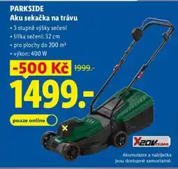 Lidl PARKSIDE AKU SEKAČKA NA TRÁVU nabídka