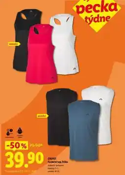 Lidl CRIVIT Funkční top/tilko nabídka