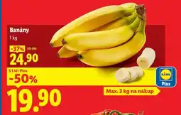 Lidl Banány nabídka