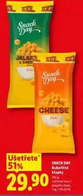 Lidl SNACK DAY KUKUŘIČNÉ KŘUPKY nabídka