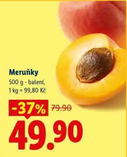 Lidl Meruňky nabídka