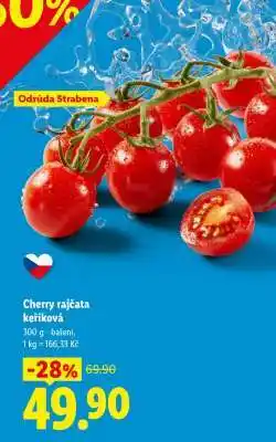 Lidl CHERRY RAJČATA KEŘÍKOVÁ nabídka