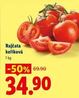 Lidl Rajčata keříková nabídka