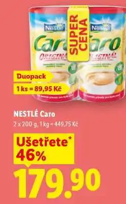 Lidl Nestlé Caro nabídka