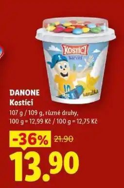 Lidl DANONE KOSTÍCI nabídka