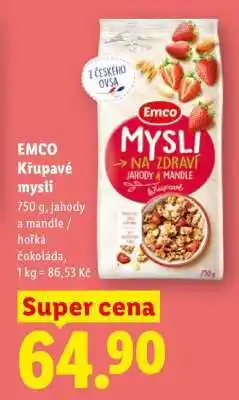 Lidl Emco KŘUPAVÉ MYSLI nabídka
