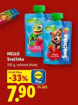 Lidl HELLO Svačinka nabídka