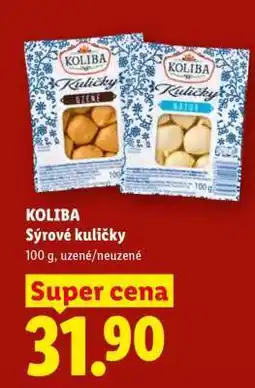Lidl Koliba sýrové kuličky nabídka
