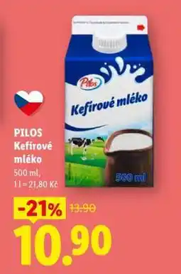 Lidl Pilos KEFÍROVÉ MLÉKO nabídka
