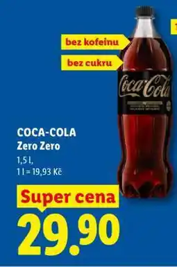Lidl Coca-Cola Zero Zero nabídka