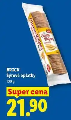 Lidl Brick sýrové oplatky nabídka