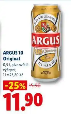 Lidl ARGUS 10 ORIGINAL nabídka