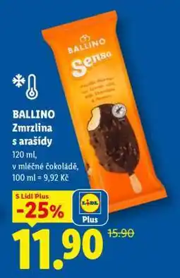 Lidl BALLINO Zmrzlina s arašídy nabídka