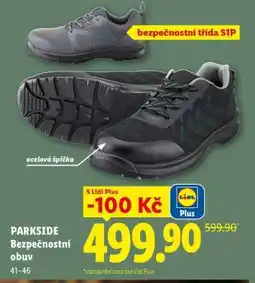 Lidl PARKSIDE Bezpečnostní obuv nabídka