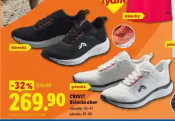 Lidl Crivit BĚŽECKÁ OBUV nabídka