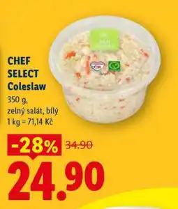 Lidl CHEF SELECT Coleslaw nabídka