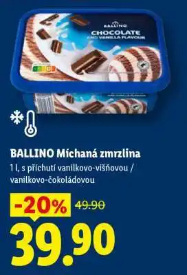 Lidl BALLINO Míchaná zmrzlina nabídka