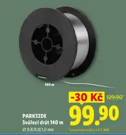 Lidl PARKSIDE Svářecí drát 140 m nabídka