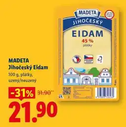 Lidl Madeta Jihočeský eidam nabídka