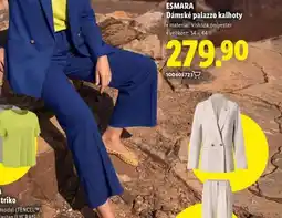 Lidl ESMARA Dámské palazzo kalhoty nabídka