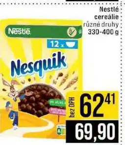 Jip Nestlé cereálie různé druhy nabídka