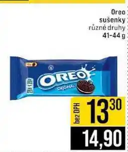 Jip Oreo sušenky různé druhy nabídka