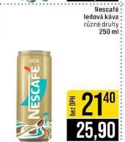 Jip Nescafé ledová káva různé druhy nabídka